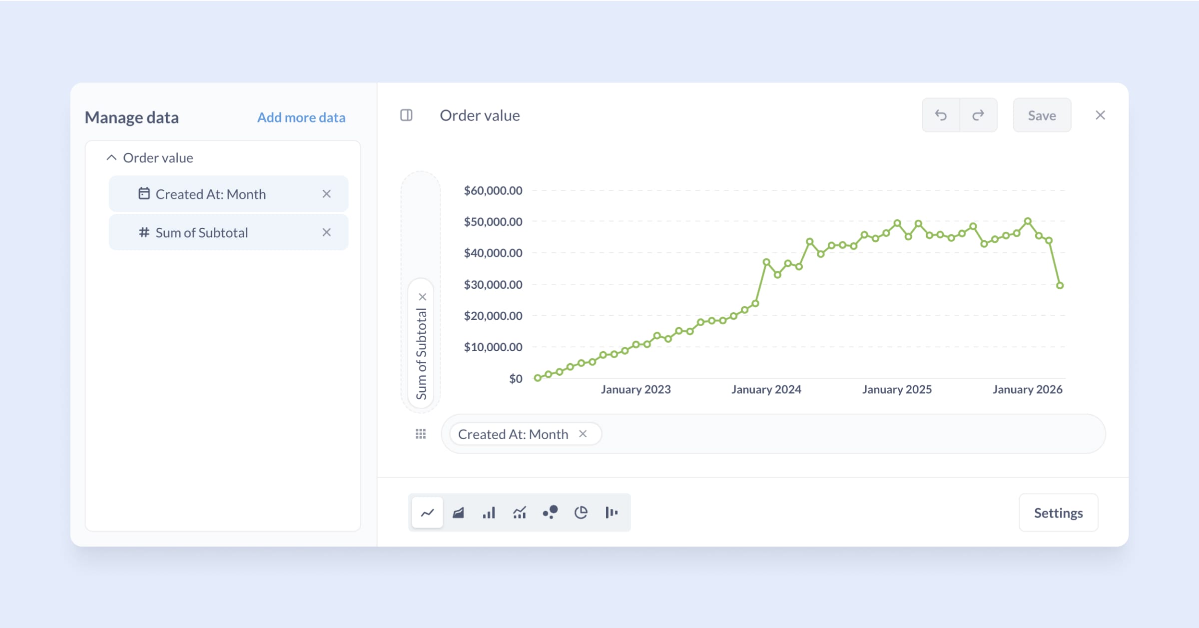 Новые настройки виджета