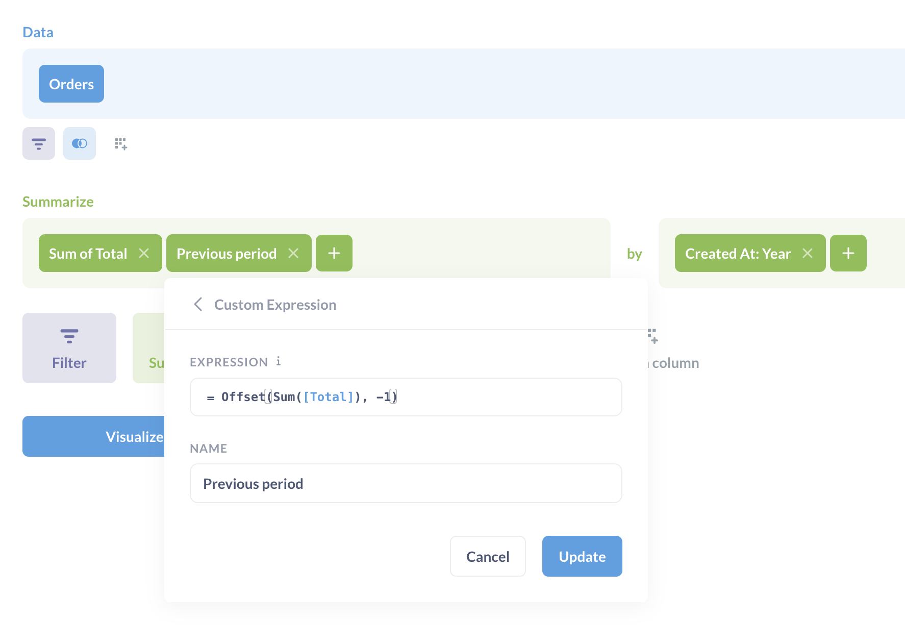 Сравнение год к году